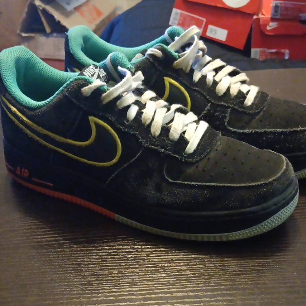 Nike Air Force 1 Low Rare "Peace And Unity" (2021) M9.5/W11 Fair Condition - Picture 2 of 10
